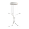 Moderne Pendelleuchte Led Moon No.3 40 cm Weiß 4000K | LEDesign
