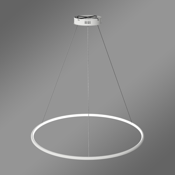 Moderne LED-Hängeleuchte Orbit No.1 80 cm Weiß 4000K dimmbar LEDesign