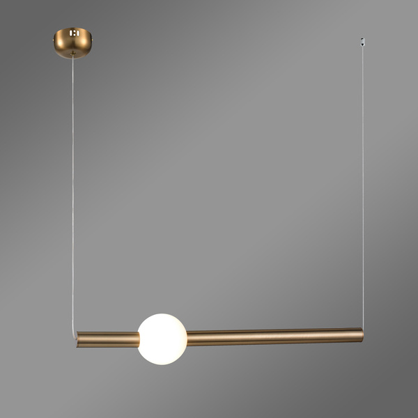 Moderne LED-Pendelleuchte Led Solis A2 Gold 3000K