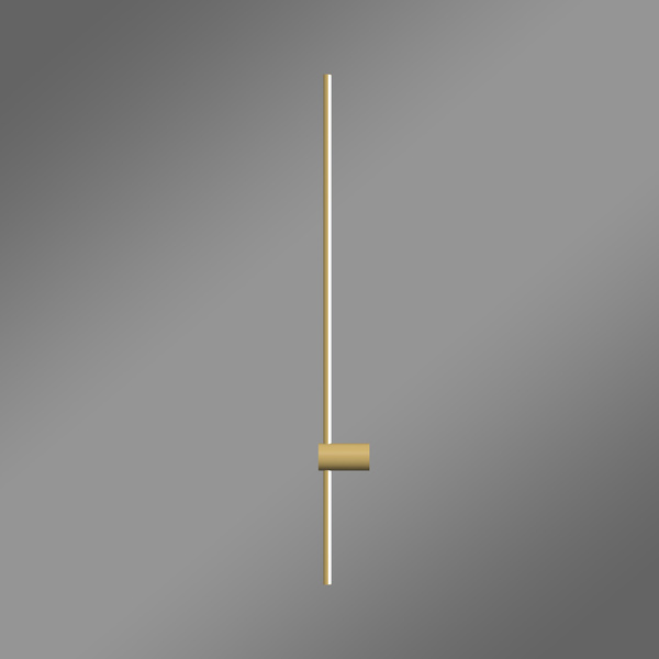 LED-Wandleuchte Line 120 cm Gold 4000K mit Fernbedienung LEDesign