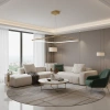 Pendelleuchte Led Quadrum No.1 120 cm Gold 4000K LEDesign