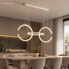 Moderne LED Pendelleuchte Celestial No 3 weiß 3000K LEDesign