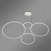 Moderne LED-Pendelleuchte Orbit S No.4 120 cm Weiß 3000K LEDesign