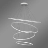 Moderne LED-Pendelleuchte Orbit No.4 120 cm Weiß 4000K LEDesign