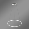 Moderne LED-Hängeleuchte Orbit No.1 60 cm Weiß 4000K mit Fernbedienung LEDesign