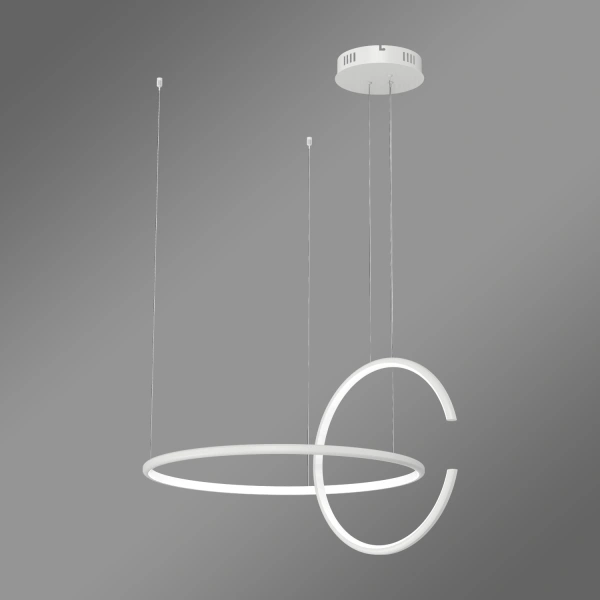 Moderne Led-Pendelleuchte Celestial No.2 weiß mit Tuya App 4000K LEDesign