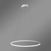 Moderne LED-Hängeleuchte Orbit No.1 60 cm Weiß 4000K mit Fernbedienung LEDesign