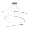 Moderne LED-Pendelleuchte Orbit No.3 120 cm Weiß 3000K dimmbar LEDesign
