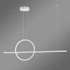 Moderne LED-Pendelleuchte Geometrik 2 40 cm Weiß 4000K LEDesign