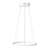 Moderne LED-Hängeleuchte Orbit No.1 40 cm Weiß 4000K dimmbar LEDesign