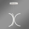Moderne Pendelleuchte Led Moon No.3 40 cm Weiß 4000K | LEDesign