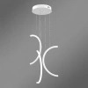 Moderne Pendelleuchte Led Moon No.3 40 cm Weiß 4000K | LEDesign