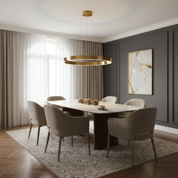 Exklusive Led-Pendelleuchte Solaris Nr.1 60 neutrale helle Farbe