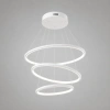Moderne LED-Pendelleuchte Orbit No.3 50 cm Weiß 4000K mit Fernbedienung LEDesign