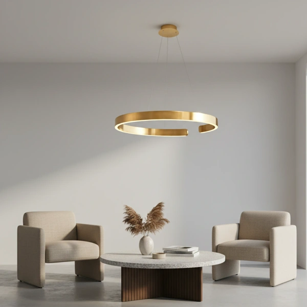 Exklusive Led-Pendelleuchte Solaris Nr.1 60 warme Lichtfarbe