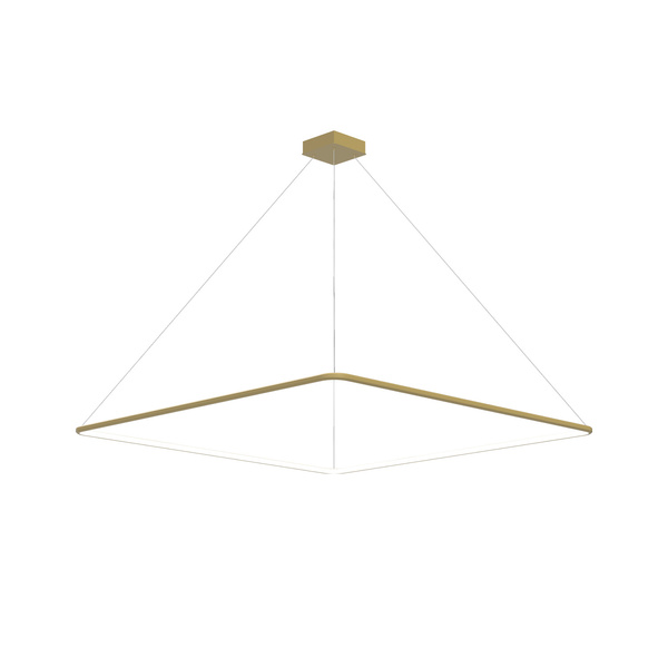 Pendelleuchte Led Quadrum No.1 120 cm Gold 4000K LEDesign