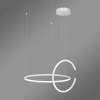 Moderne Led-Pendelleuchte Celestial No.2 weiß mit Tuya App 3000K LEDesign