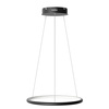 Moderne LED-Hängeleuchte Orbit No.1 40 cm Schwarz 4000K LEDesign