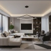 Pendelleuchte Led Quadrum No.1 120 cm Schwarz 4000K mit Fernbedienung LEDesign
