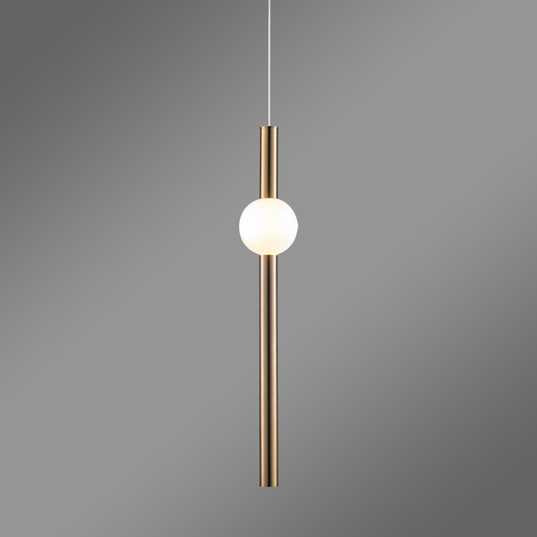 Moderne LED-Pendelleuchte Led Solis A1 Gold 3000K