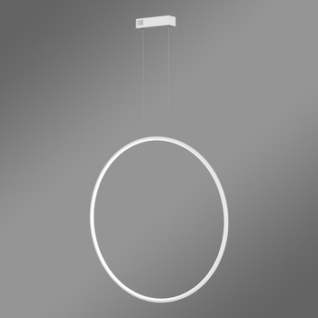 Moderne Pendelleuchte LED Moon 80 cm in Weiß, neutrales Licht 4000K | LEDesign