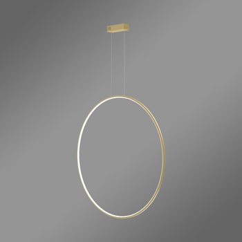 Moderne Pendelleuchte Led Moon 100 cm in Gold, warmweißes Licht 3000K | LEDesign