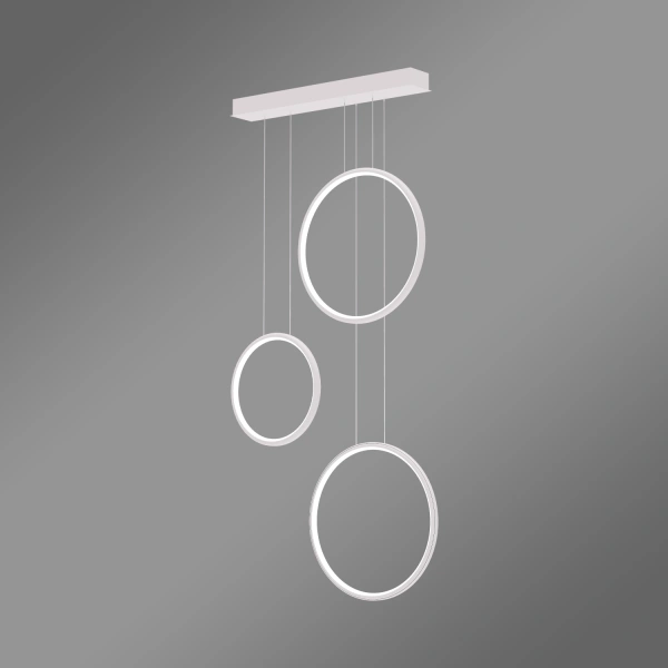 Moderne Led Moon Pendelleuchte Nein.3 Weiß 4000K LEDesign