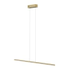 Moderne LED-Pendelleuchte LINE 100 cm Gold 4000K LEDesign