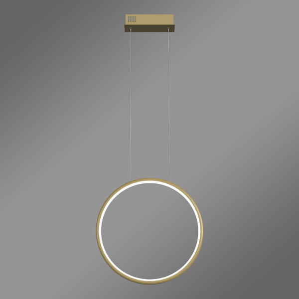 Moderne LED-Hängeleuchte Led Moon 40 cm Gold dimmbar, warmweiß 3K | LEDesign