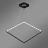 LED Pendelleuchte Quadrum No.1 60 cm Schwarz 3000K dimmbar LEDesign