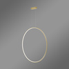 Moderne Pendelleuchte Led Moon 100 cm in Gold, warmweißes Licht 3000K | LEDesign