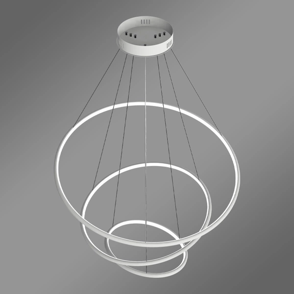 Moderne LED-Pendelleuchte Orbit No.3 80 cm Weiß 4000K LEDesign