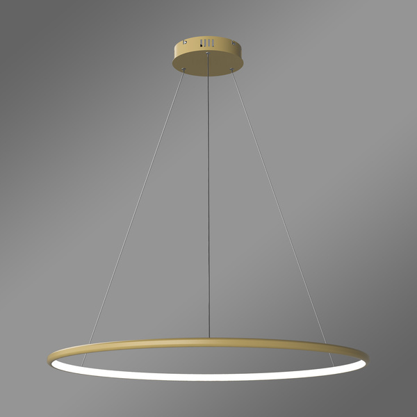 Moderne LED-Pendelleuchte Orbit No.1 80 cm Gold 3000K LEDesign