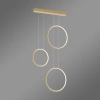 Moderne LED-Pendelleuchte Moon No.3 Gold 4000K mit Tuya App LEDesign