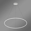 Moderne LED-Hängeleuchte Orbit No.1 120 cm Weiß 3000K mit Fernbedienung LEDesign