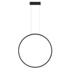 Moderne Hängeleuchte Led Moon 50 cm schwarz, mit Fernbedienung, 4000K LEDesign