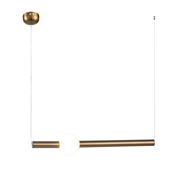 Moderne LED-Pendelleuchte Led Solis A2 Gold 3000K