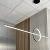 Moderne LED-Pendelleuchte Geometrik 40 cm Schwarz 3000K LEDesign