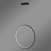 Moderne Hängeleuchte Led Moon 50 cm schwarz, mit Fernbedienung, 4000K LEDesign