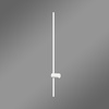 Moderne LED-Wandleuchte Line 120 cm Weiß 4000K elegantes Wandlicht LEDesign