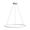 Moderne LED-Hängeleuchte Orbit No.1 100 cm Weiß 4000K mit Fernbedienung LEDesign