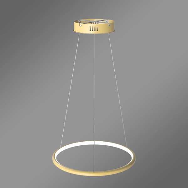 Moderne LED-Hängeleuchte Orbit No.1 40 cm Gold 3000K dimmbar LEDesign