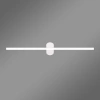 LED-Wandleuchte Line No.2 80 cm Weiß 3000K LEDesign