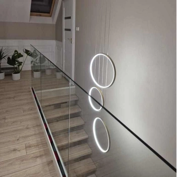 Moderne LED-Pendelleuchte Moon No.3 Gold 3000K mit Tuya App LEDesign