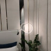 Moderne Pendelleuchte Led Moon 40 cm gold dimmbar mit Triak, neutrales Licht 4000K | LEDesign