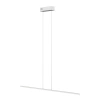 Moderne LED LINE Pendelleuchte 100 cm weiß - variable Farbe, Fernbedienung