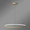 Moderne LED-Pendelleuchte Orbit No.1 80 cm Gold 3000K dimmbar LEDesign