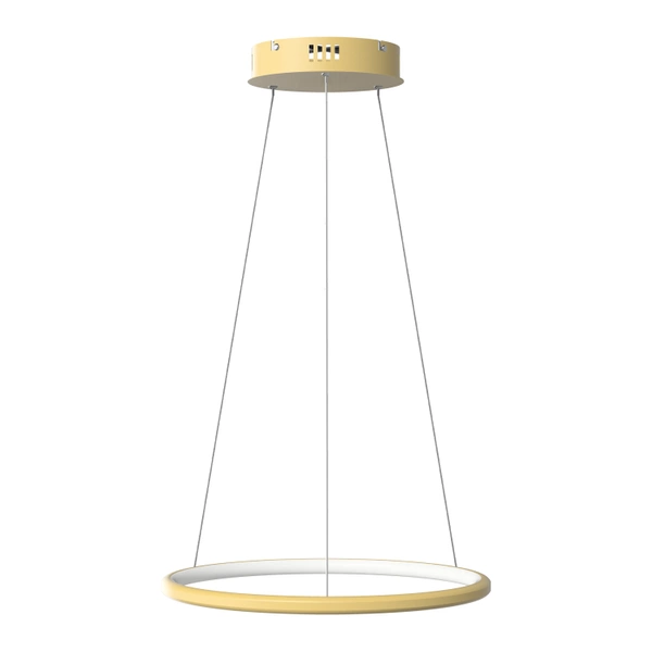 Moderne LED-Hängeleuchte Orbit No.1 40 cm Gold 4000K dimmbar LEDesign