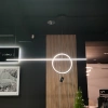 Moderne LED-Pendelleuchte Geometrik 40 cm Schwarz 3000K mit Fernbedienung LEDesign