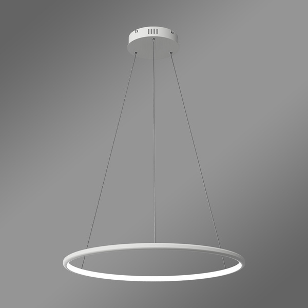 Moderne LED-Hängeleuchte Orbit No.1 60 cm Weiß 4000K mit Fernbedienung LEDesign